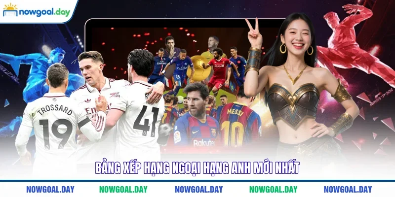 Bảng xếp hạng Ngoại Hạng Anh mới nhất