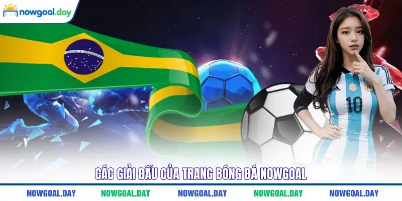 Các giải đấu của trang bóng đá NOWGOAL