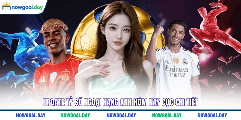 Update tỷ số Ngoại Hạng Anh hôm nay cực chi tiết